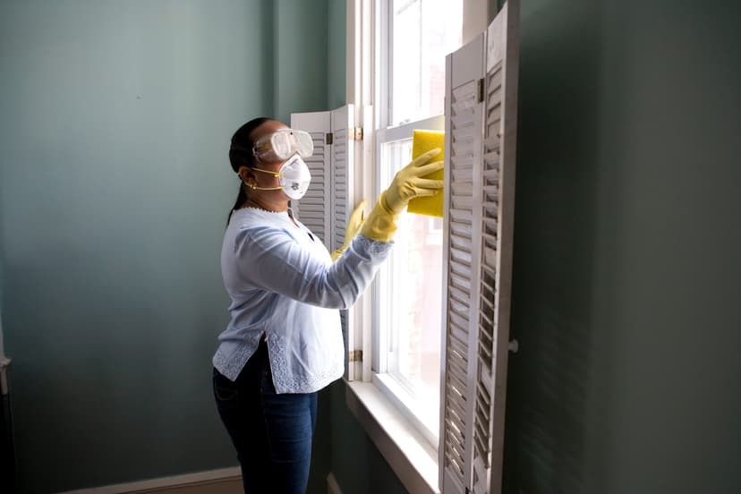 house cleaning women