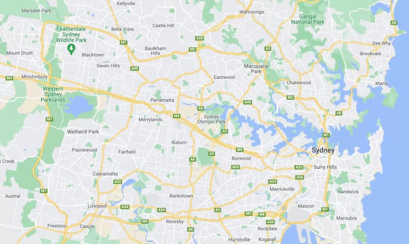 map of our servie station